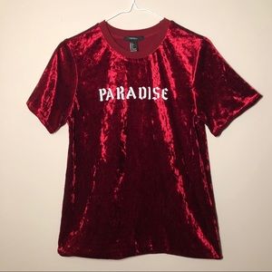 Red velvet T-Shirt